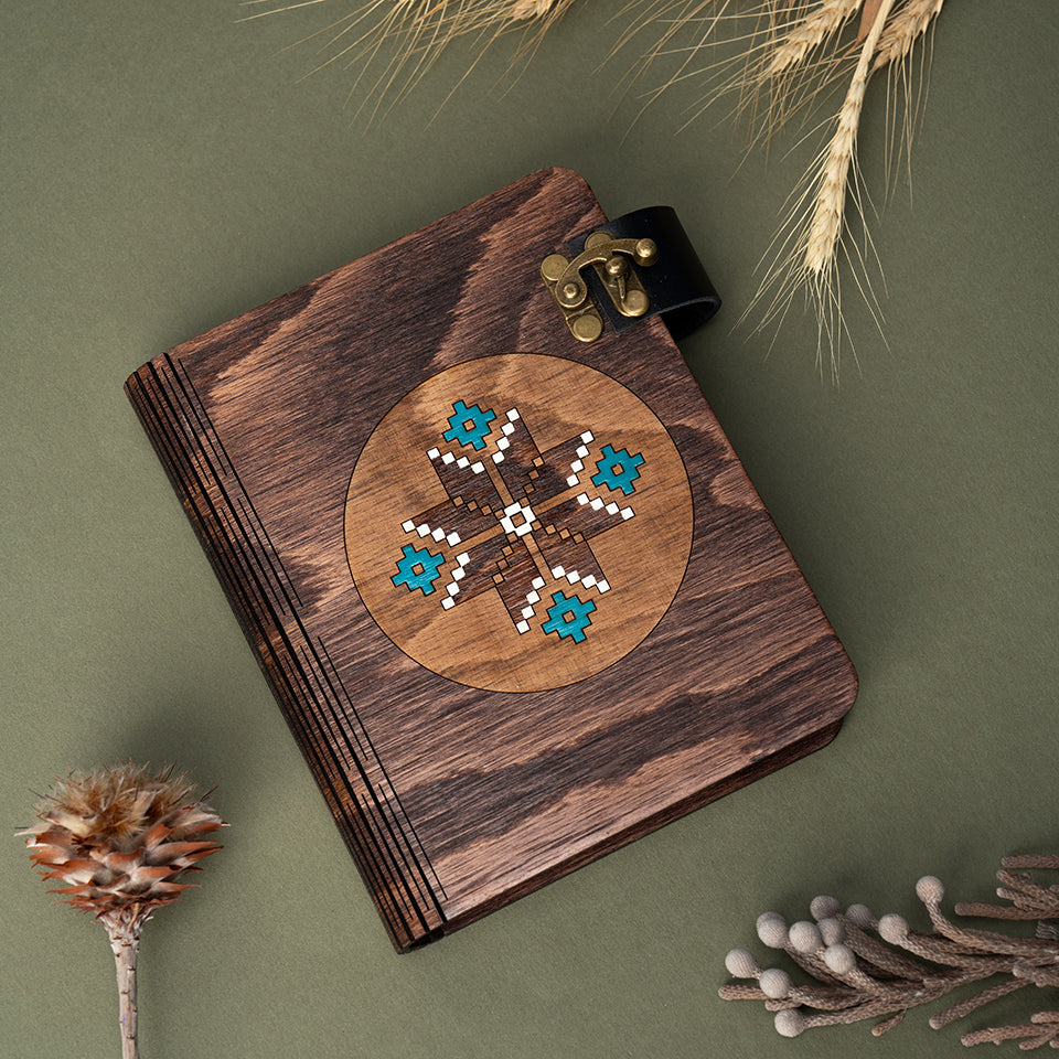 Traditional Blue Photo Album