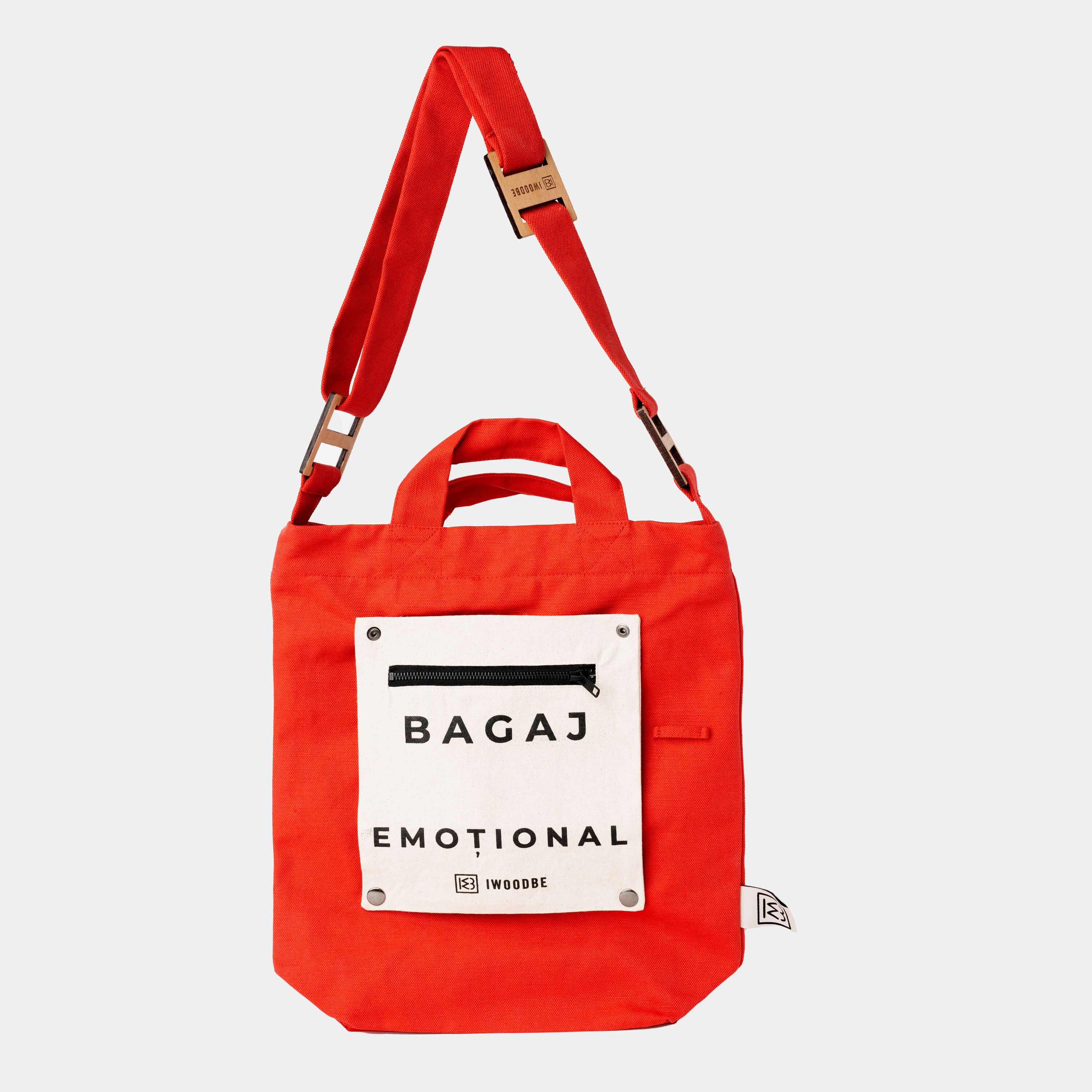 COTTON BAG - RED EMOTIONAL LUGGAGE