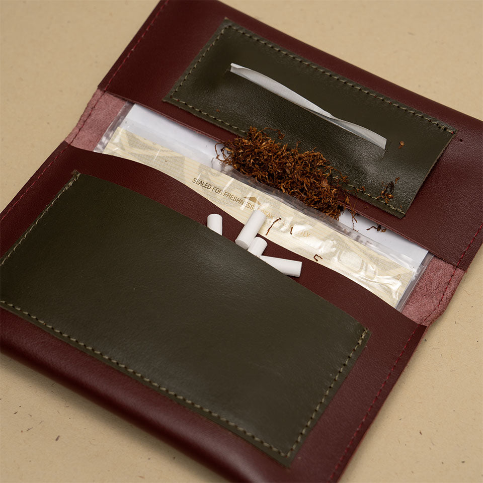 LEATHER TOBACCO PORTER – TOBACCO POUCH GRENA&GREEN