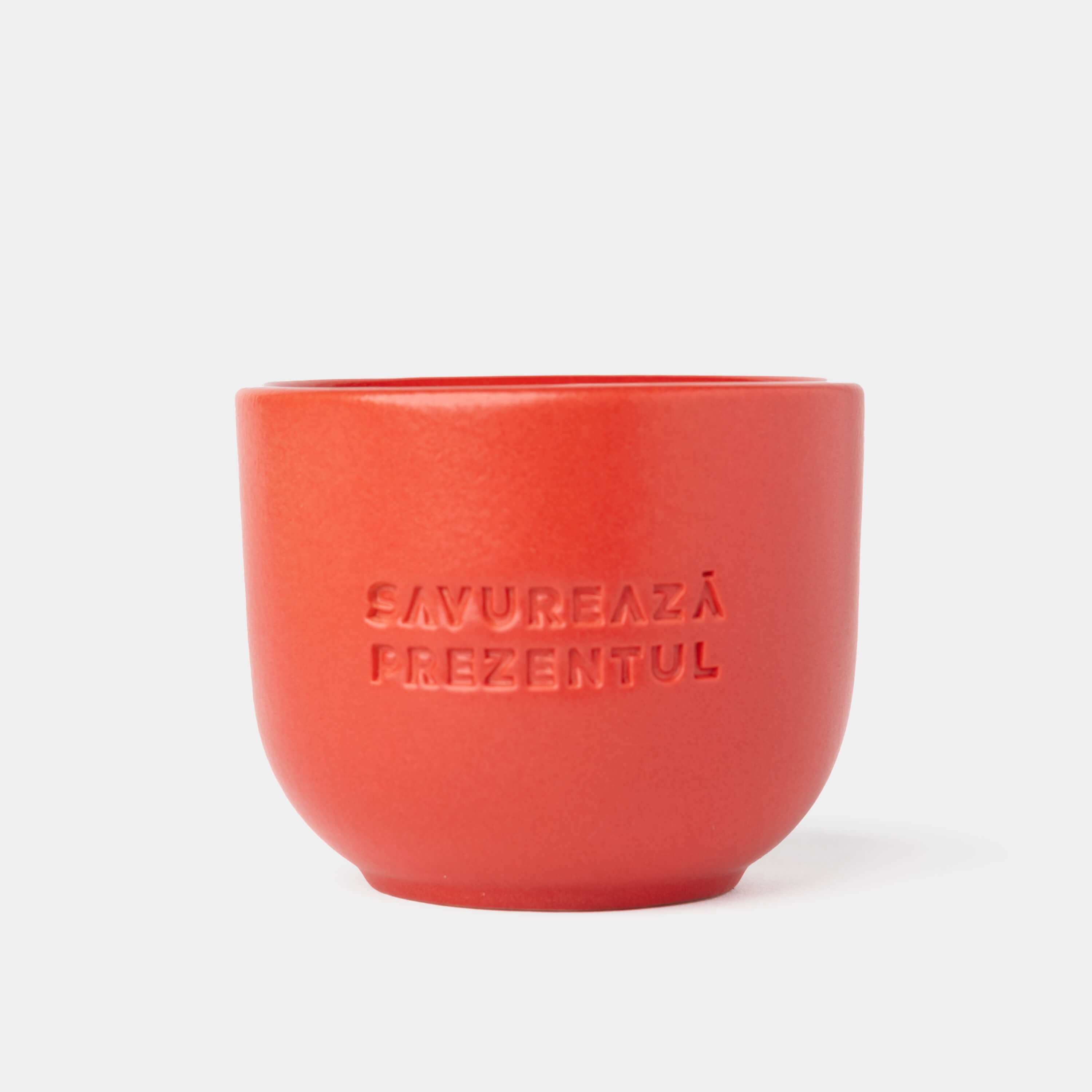 PORCELAIN CUP - ENJOY THE RED GIFT