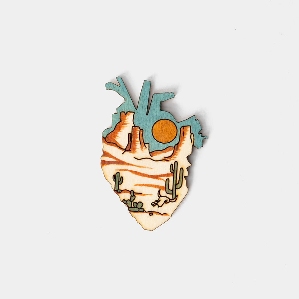 Spring Token Heart in the Desert