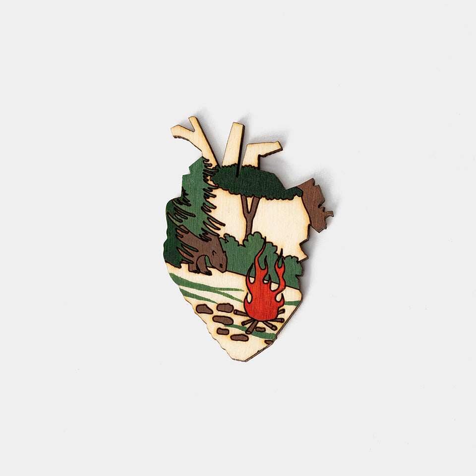 Spring Token Heart in the Forest