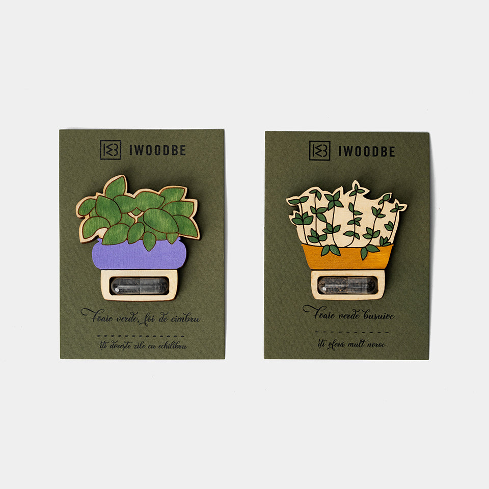 Plantable Spring Token Thyme/Basil