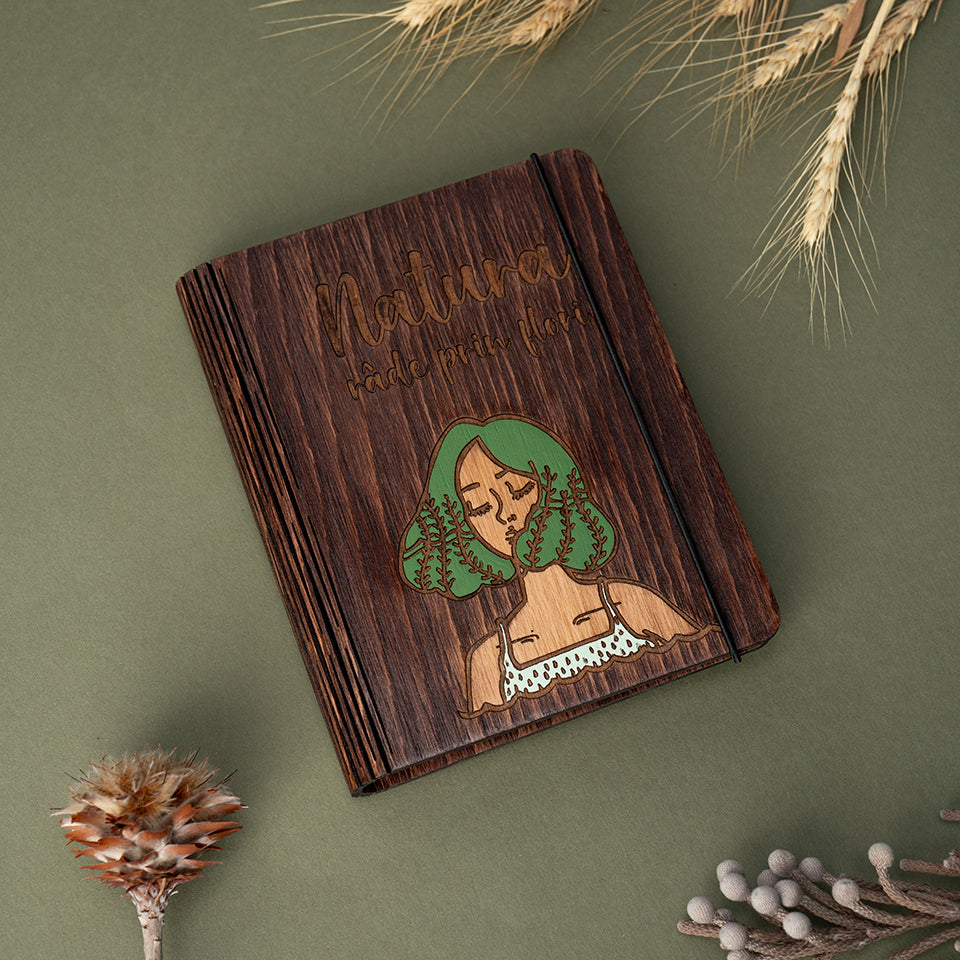 Wooden diary Nature in the soul