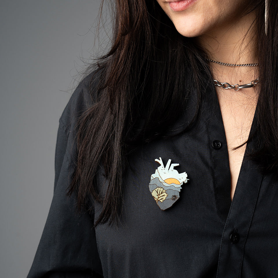 Spring Token Heart in the Mountains