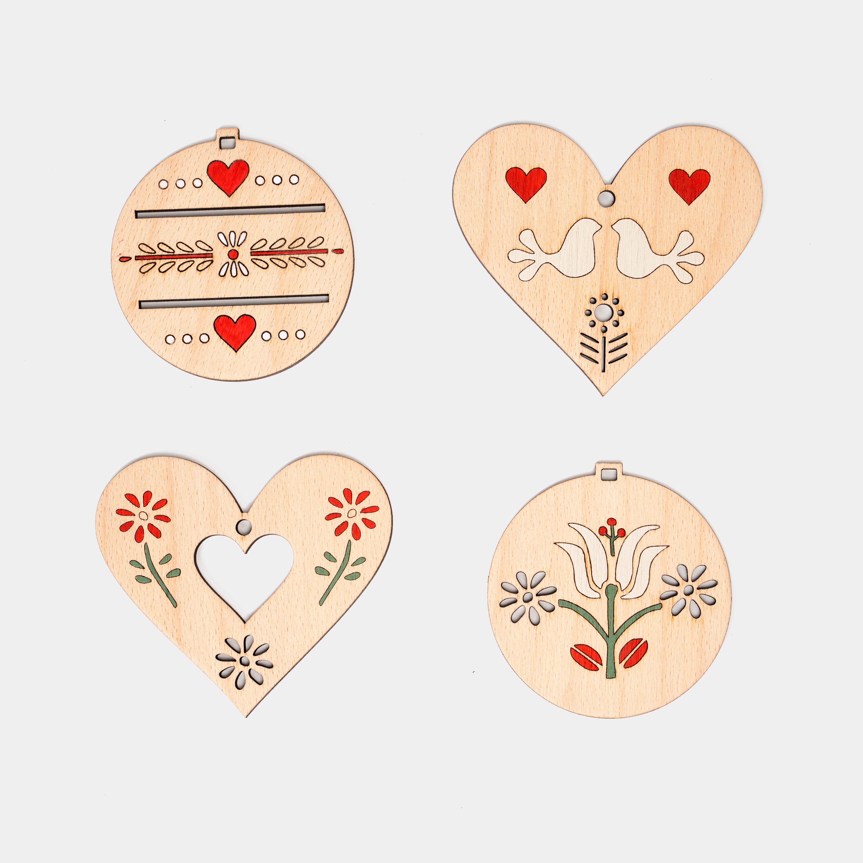 Christmas Tree Decoration Flowers
