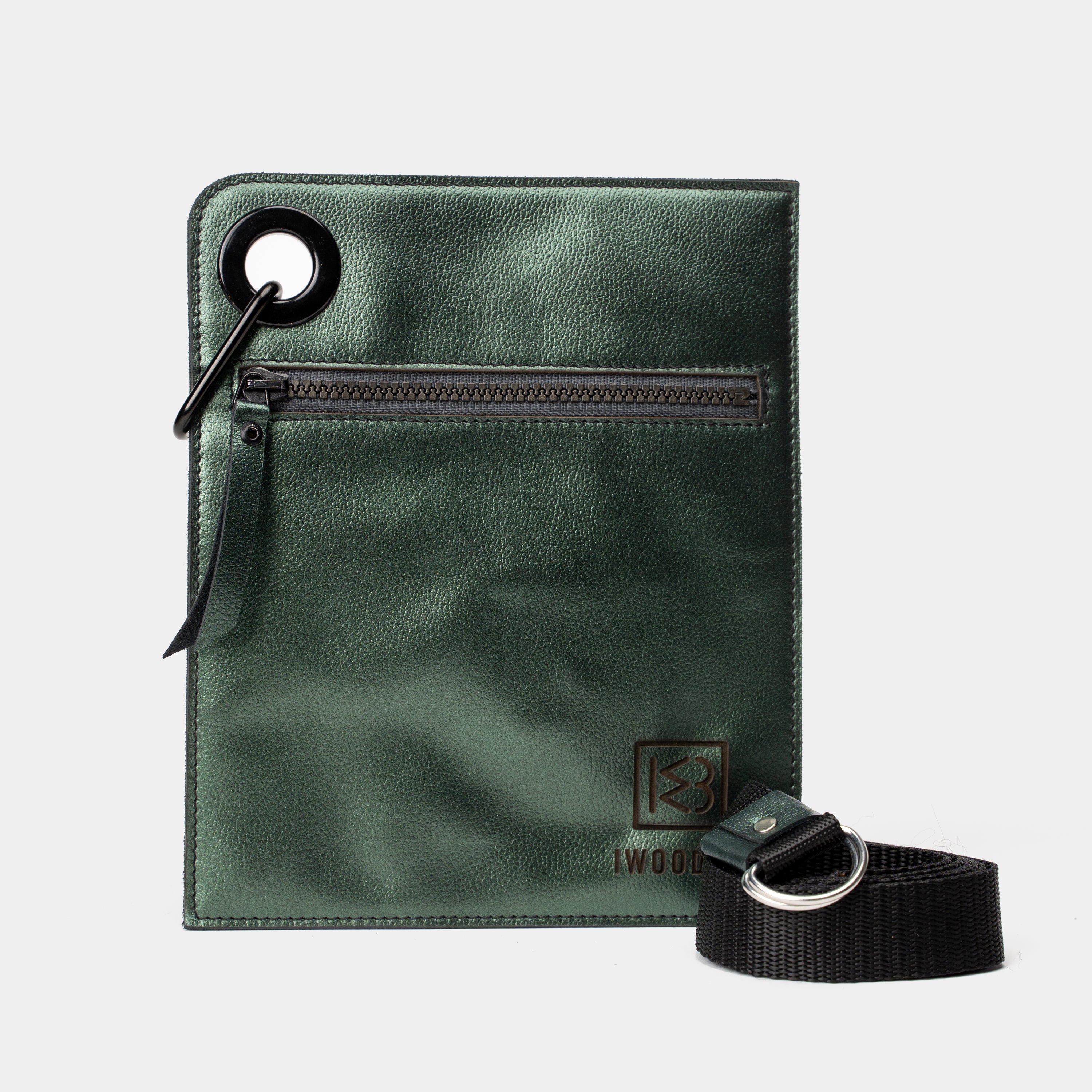 ELECTRIC GREEN COMPACT BAG