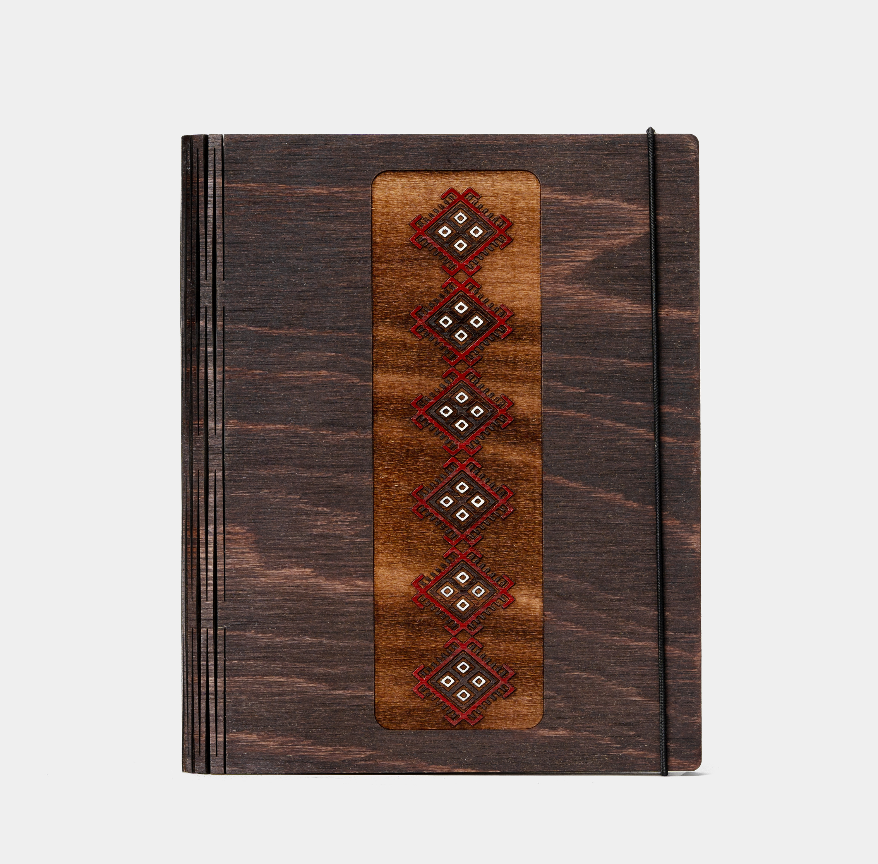 Traditional Red Fresh wooden agenda