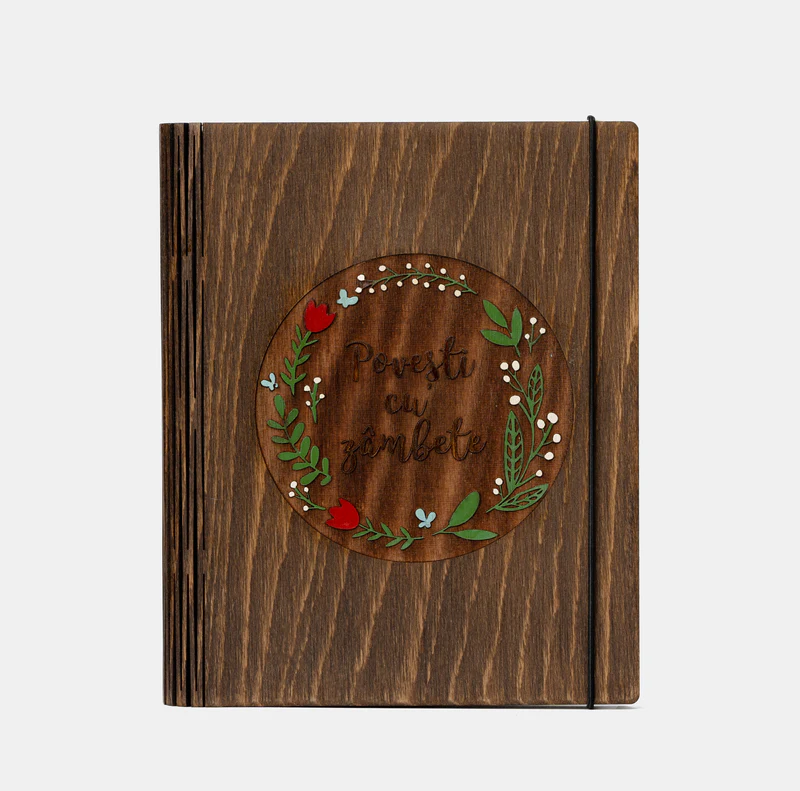 Wooden diary Stories with smiles