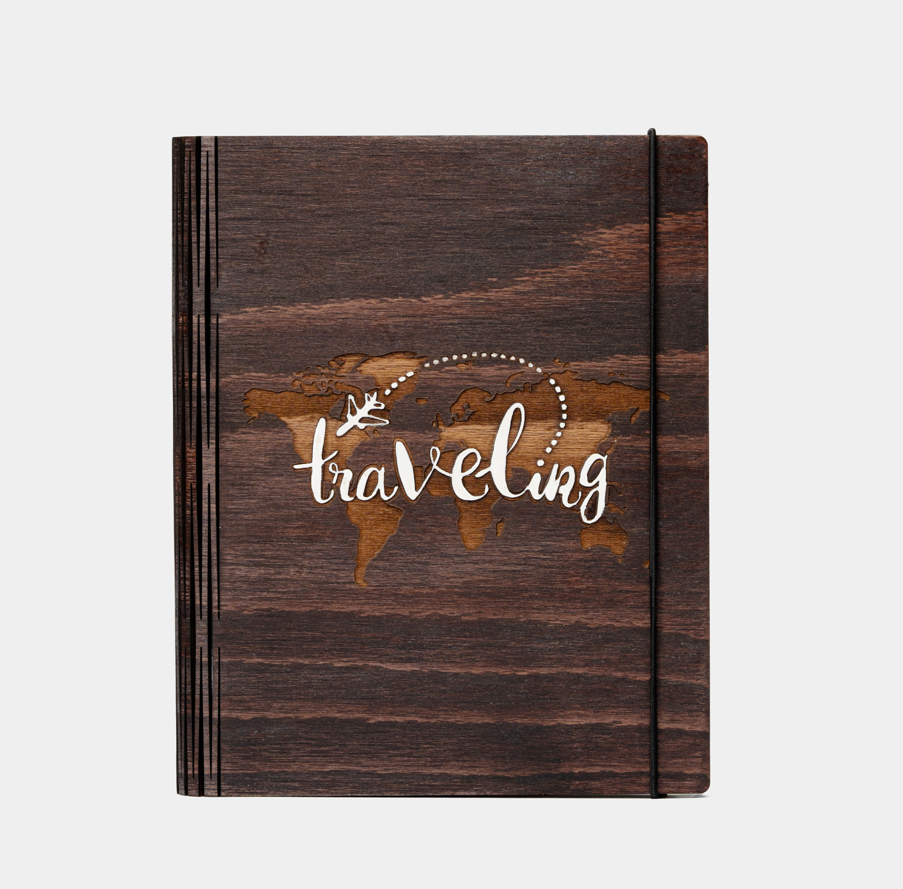 Wooden Traveling diary