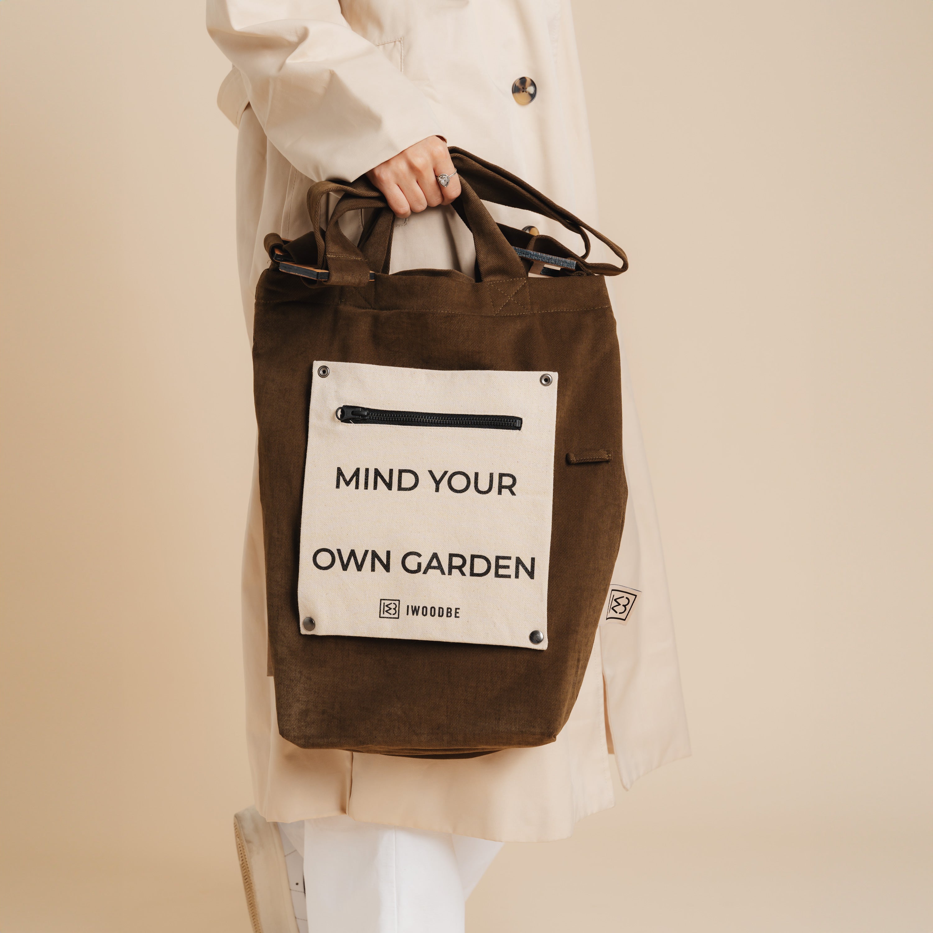 COTTON BAG - MIND YOUR OWN GARDEN