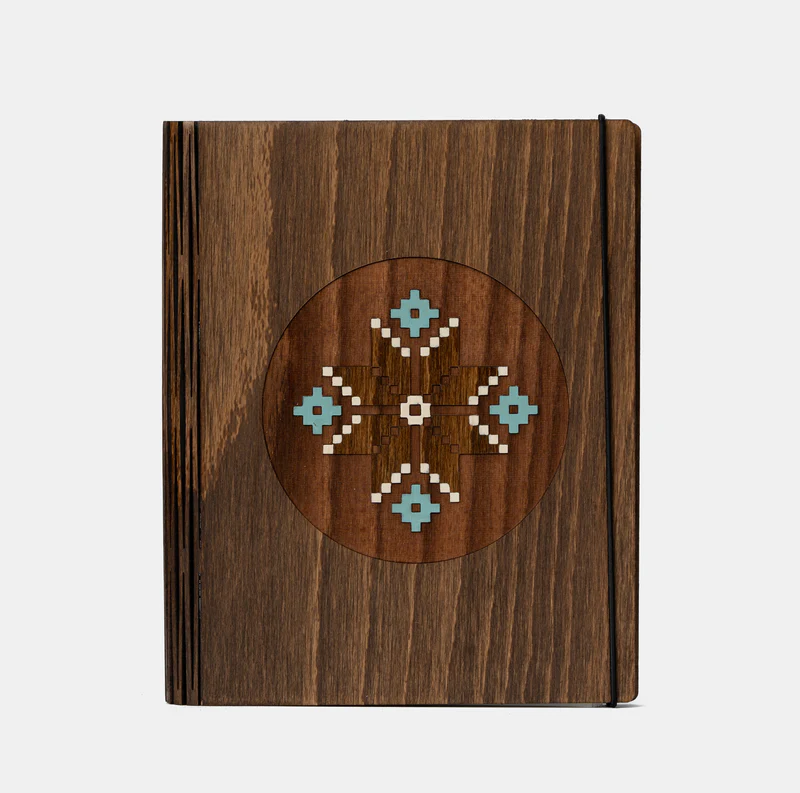 Wooden Agenda Traditional Blue