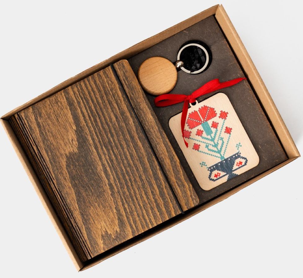 WOODEN DIARY PACKAGES SET 2