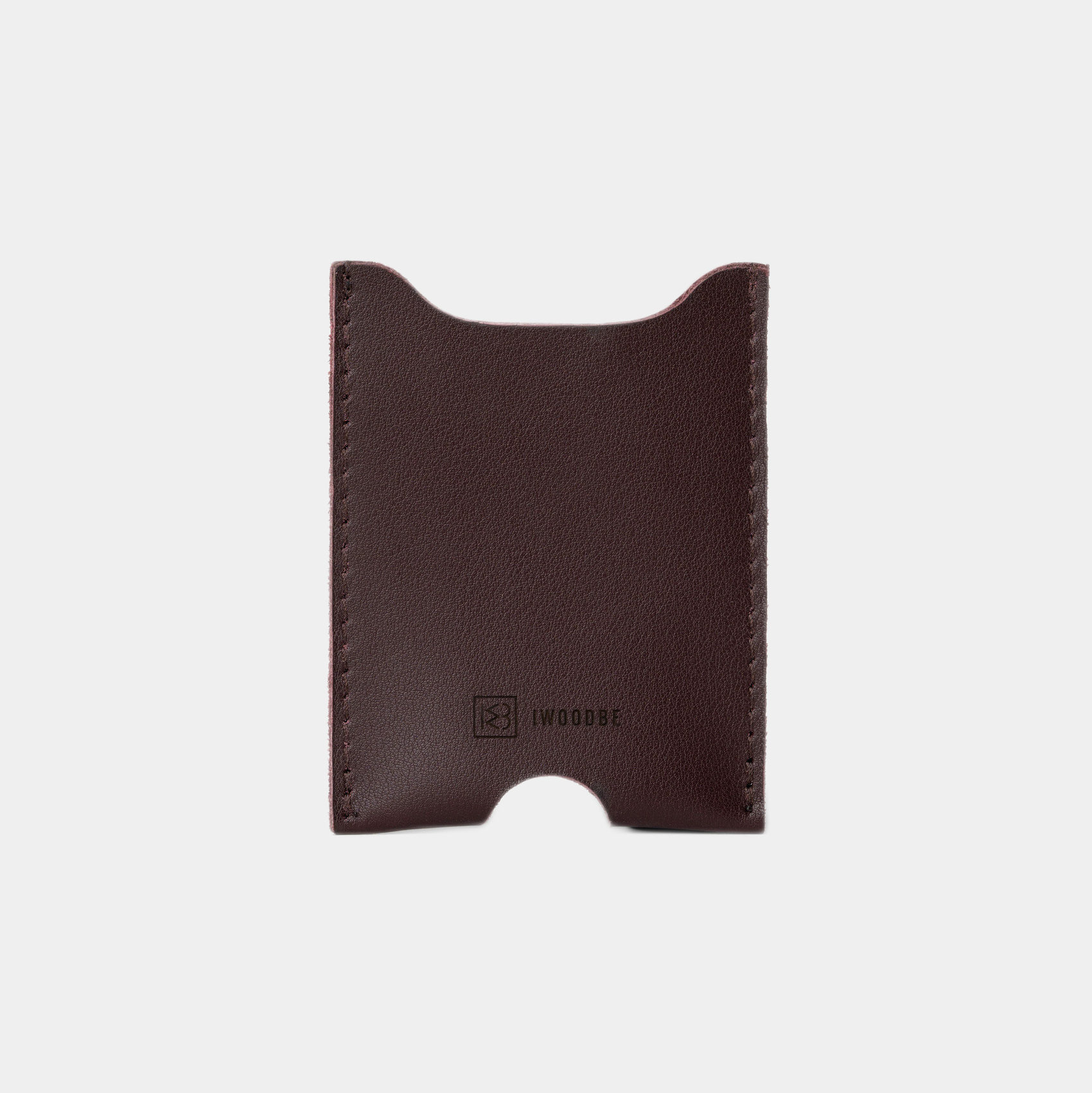 CRAZY HORSE BROWN CARD HOLDER