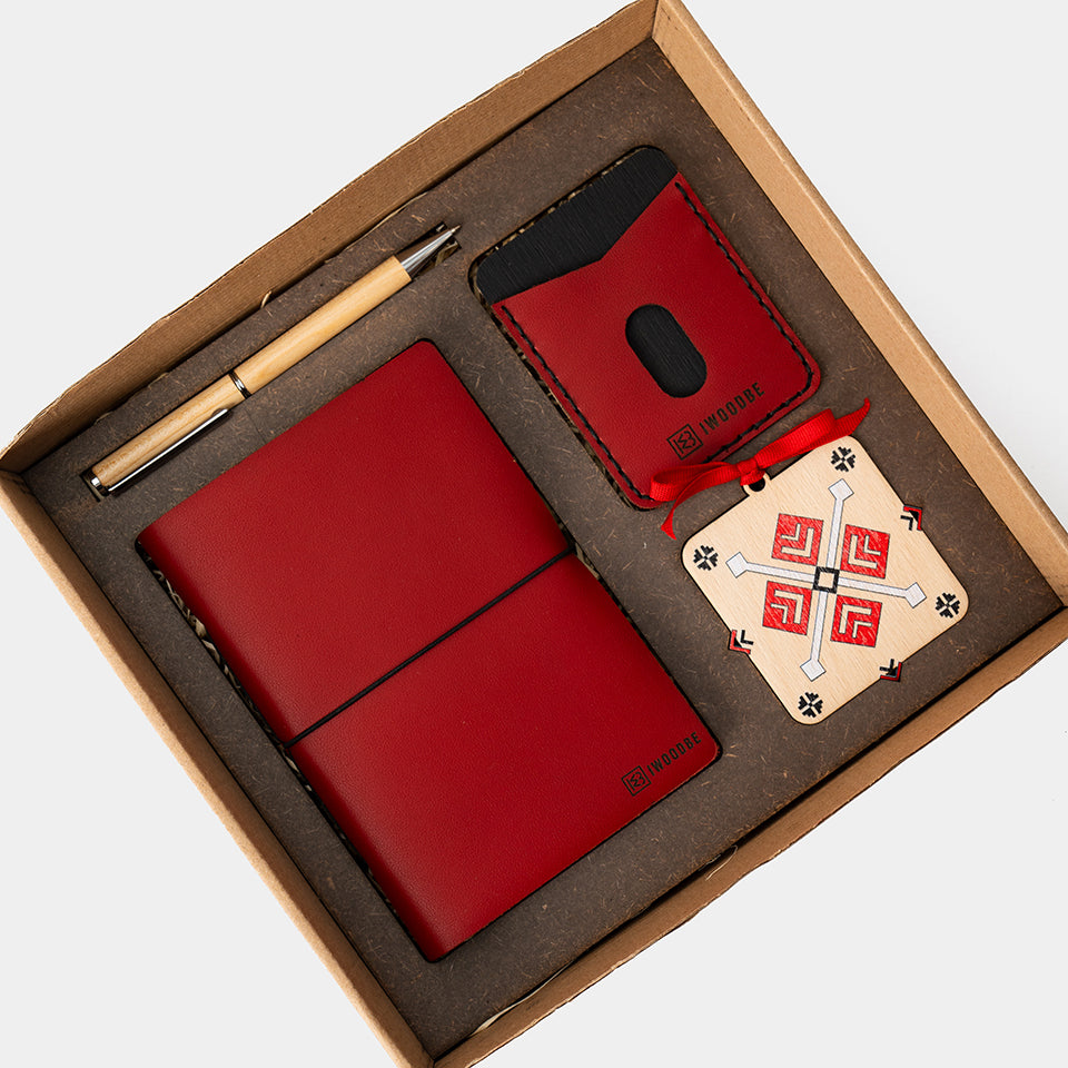 RED LEATHER PACKAGES