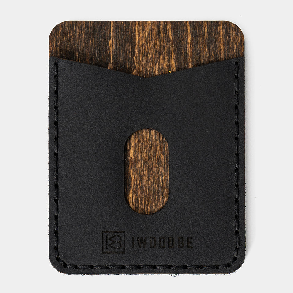 black card holder